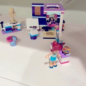Friends Bedroom art Lego Set